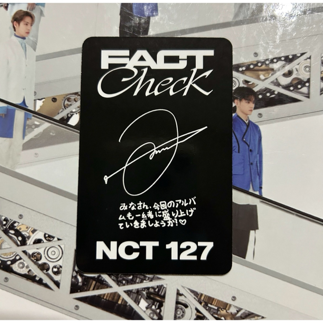 NCT127(エヌシーティー127)のNCT 127 Fact Check ジョンウ トレカ 日本 japan エンタメ/ホビーのCD(K-POP/アジア)の商品写真