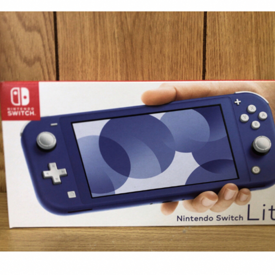 Nintendo Switch LITE ブルー 新品未使用未開封 エンタメ/ホビーのゲームソフト/ゲーム機本体(家庭用ゲーム機本体)の商品写真