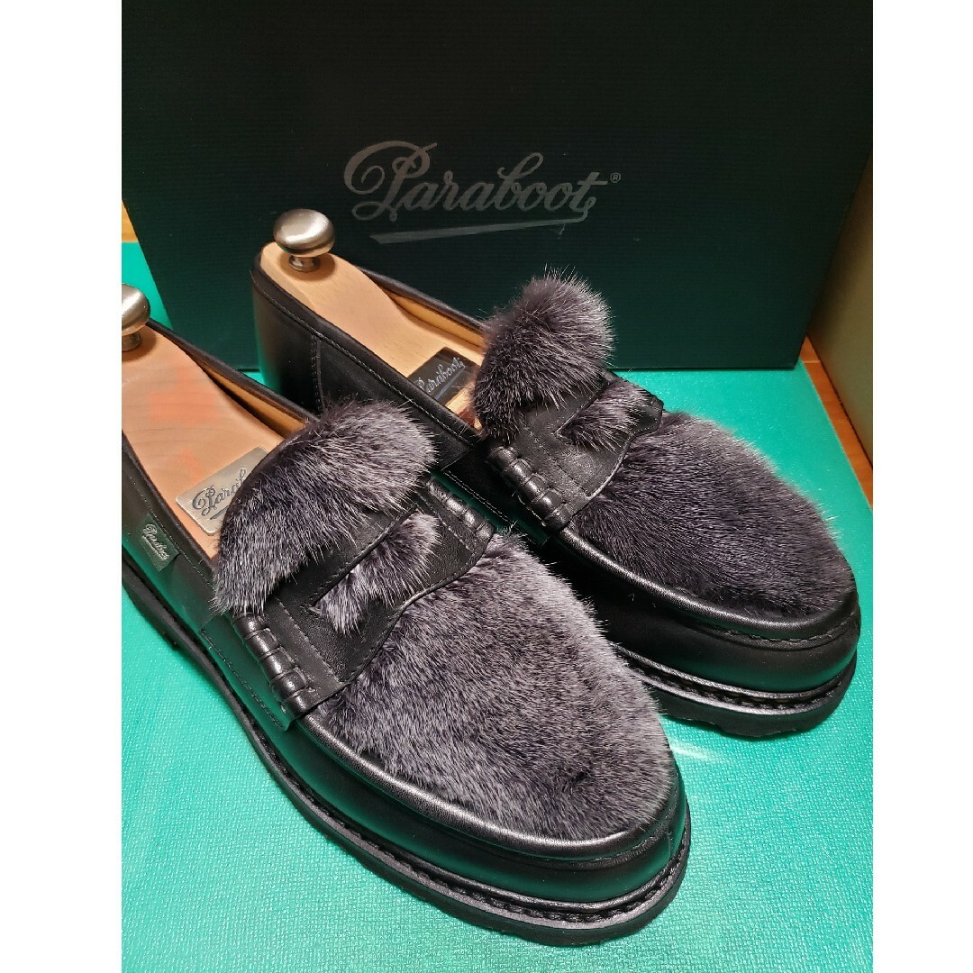 Paraboot(パラブーツ)の【極美品】Paraboot パラブーツ Reims ランス ミンク 8 メンズの靴/シューズ(スリッポン/モカシン)の商品写真