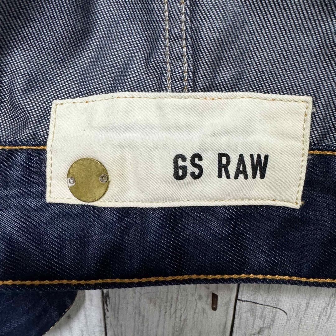 G-STAR RAW(ジースター)の【美品】G-STAR RAW ウォッシュ加工デニムジャケット！ メンズのジャケット/アウター(Gジャン/デニムジャケット)の商品写真