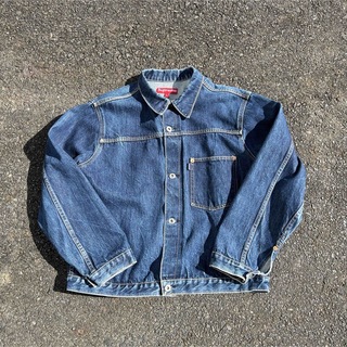 【90s】 old supreme 1st type denim jacket
