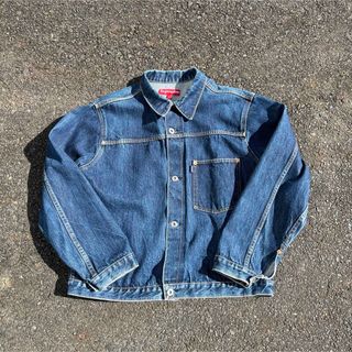 シュプリーム(Supreme)の【90s】 old supreme 1st type denim jacket(Gジャン/デニムジャケット)