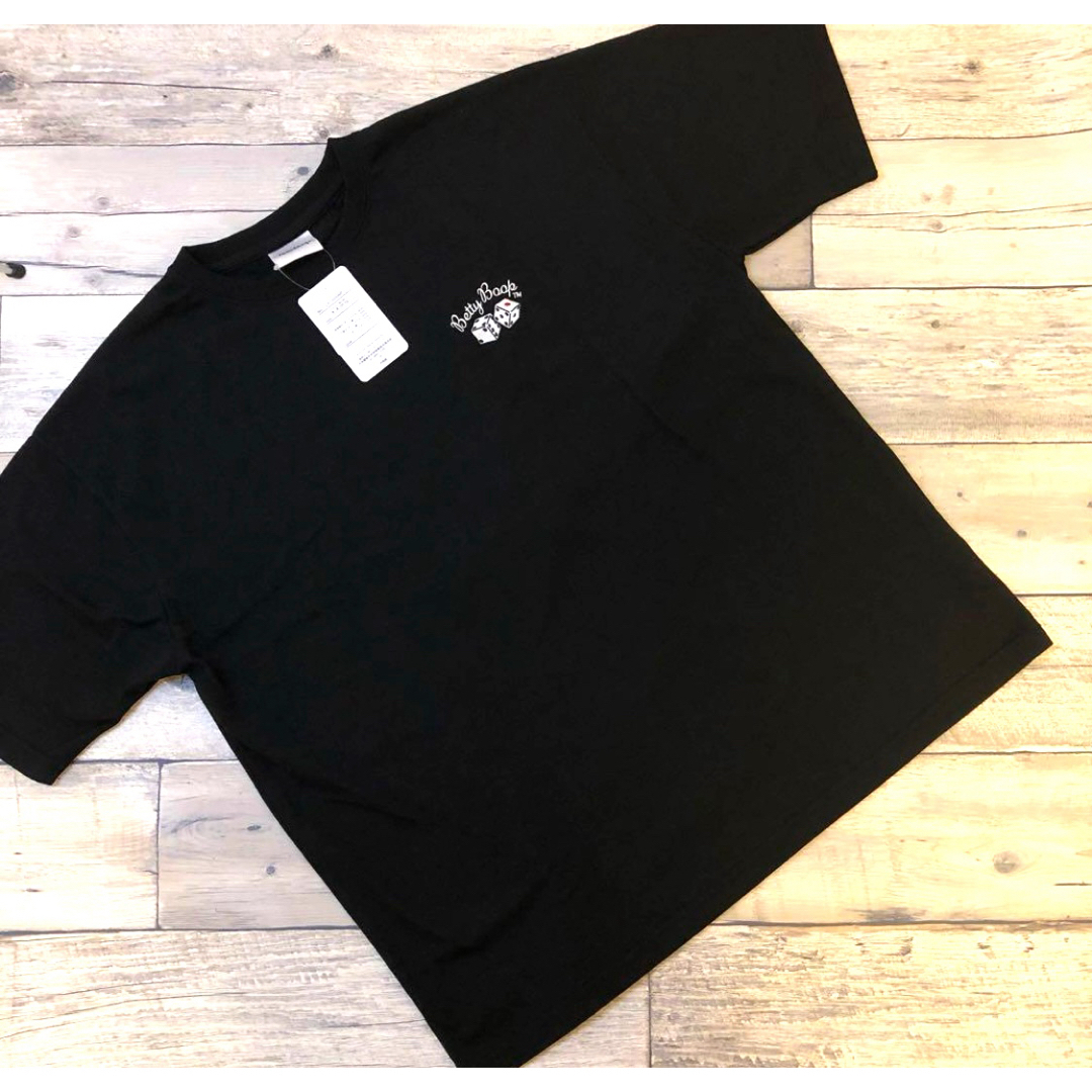 Betty Boop(ベティブープ)の新品タグ付き　ベティちゃん　半袖Tシャツ レディース Lサイズ レディースのトップス(Tシャツ(半袖/袖なし))の商品写真