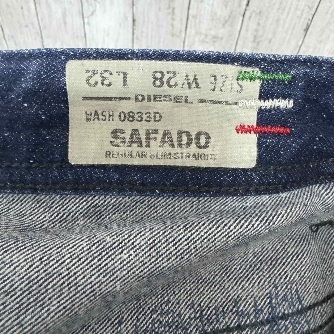 DIESEL(ディーゼル)のDIESEL SAFADO ダメージブリーチ加工デニム！イタリア製！雰囲気◎  メンズのパンツ(デニム/ジーンズ)の商品写真