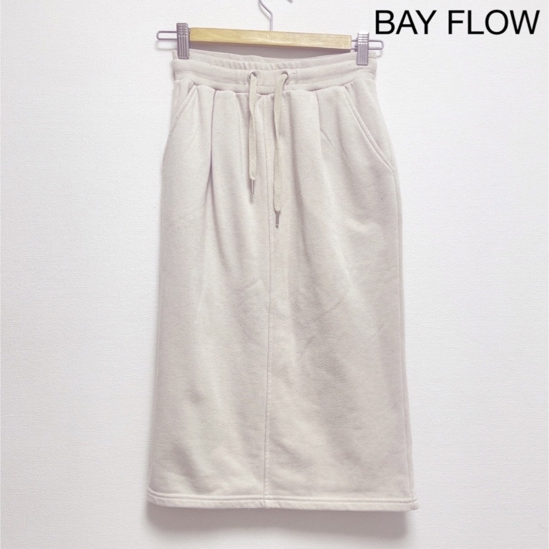 BAYFLOW(ベイフロー)のBAYFLOW スウェットスカート レディースのスカート(ひざ丈スカート)の商品写真