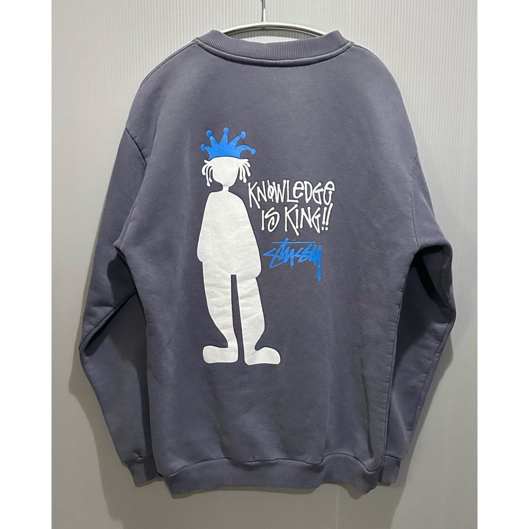 STUSSY - ステューシー USA製 90's シャドーマン スウェット STUSSY - ステューシー USA製 90's シャドーマン スウェット
