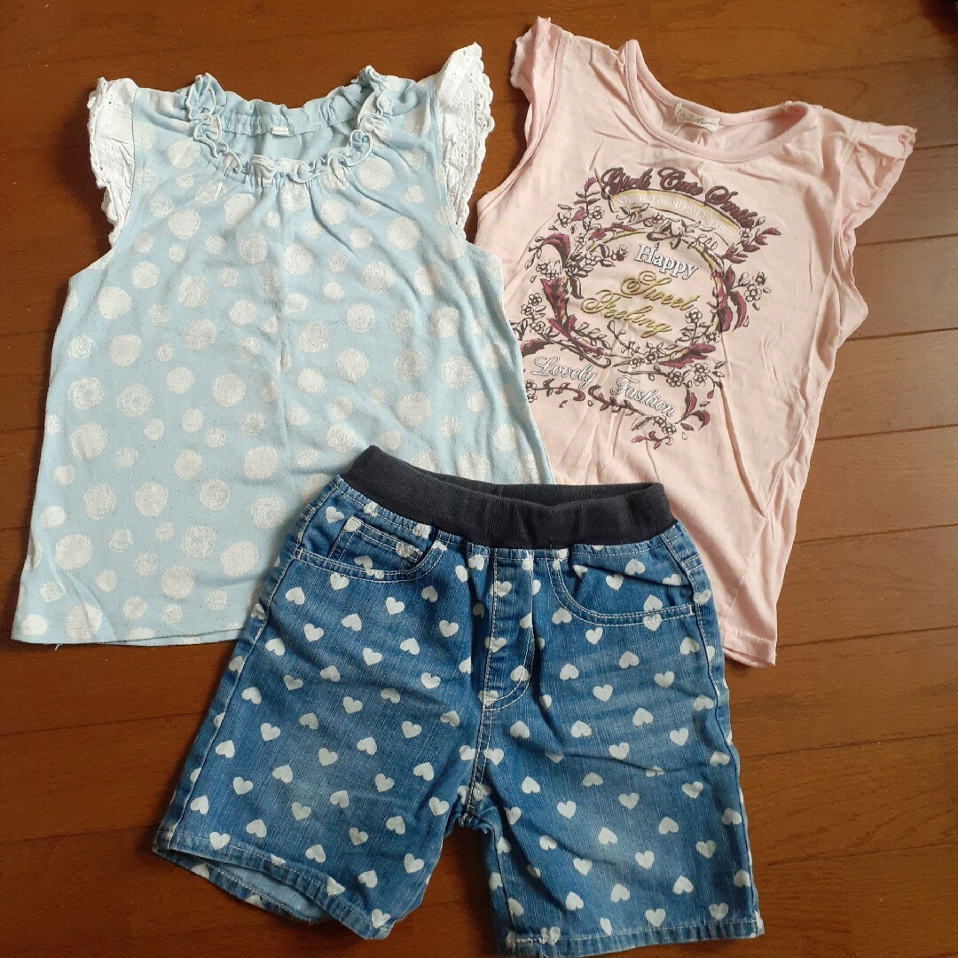 シャツ・パンツセット  130 キッズ/ベビー/マタニティのキッズ服女の子用(90cm~)(パンツ/スパッツ)の商品写真