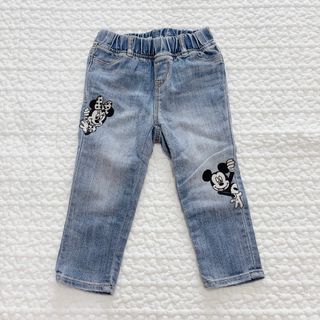 babyGAP - babyGAP   ミッキー　ミニー　デニム　2years