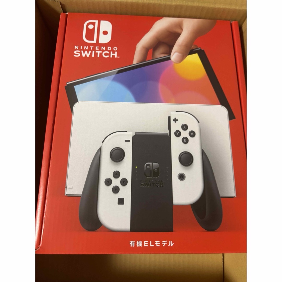 任天堂(ニンテンドウ)のNintendo Switch有機ELホワイト新品・未使用 メンズのメンズ その他(その他)の商品写真