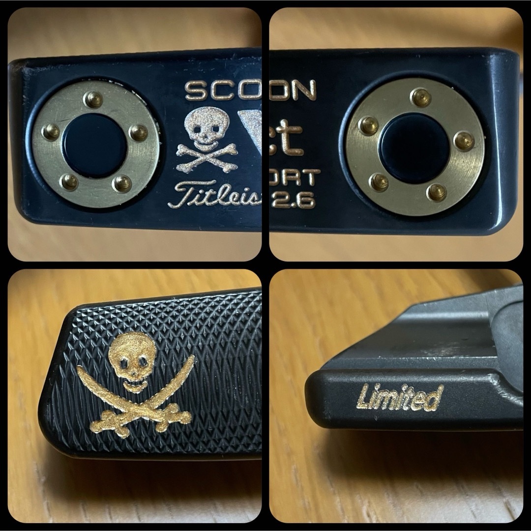 Scotty Cameron(スコッティキャメロン)の【超希少品】 セレクト2012年モデル ニューポート2.6 キングスカルカスタム スポーツ/アウトドアのゴルフ(クラブ)の商品写真