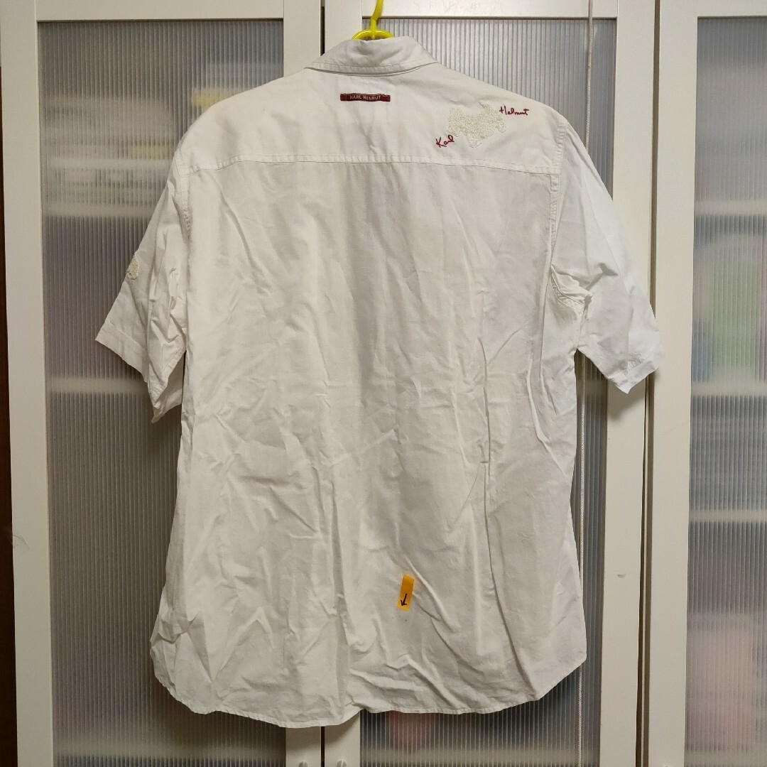 Karl Helmut(カールヘルム)の5239 カールヘルムシャツL　白犬 メンズのトップス(シャツ)の商品写真