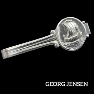 ジョージジェンセン(Georg Jensen)のGEORG JENSEN ネクタイピン 50 船 SHIP クリップ式 925S(ネクタイピン)