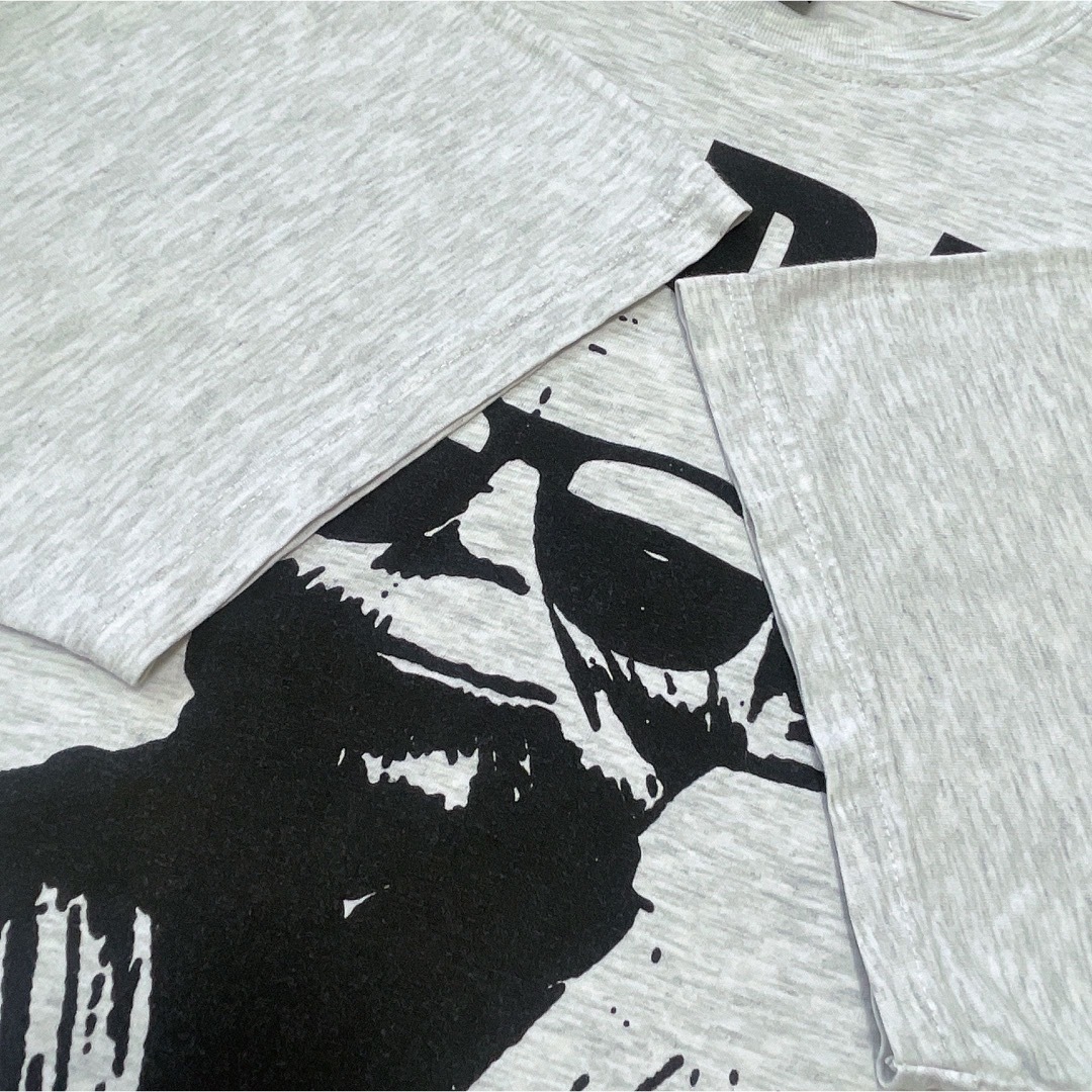TV&MOVIE(ティービーアンドムービー)のSTAR WARS　Tシャツ　M　ヨーダ　ホワイトグレー　プリント　ムービー メンズのトップス(Tシャツ/カットソー(半袖/袖なし))の商品写真