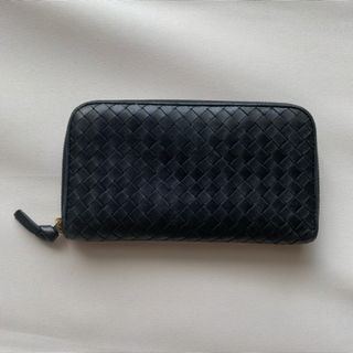 ボッテガヴェネタ(Bottega Veneta)の【定番】ボッテガヴェネタ　イントレチャート　ラウンドジップ(長財布)