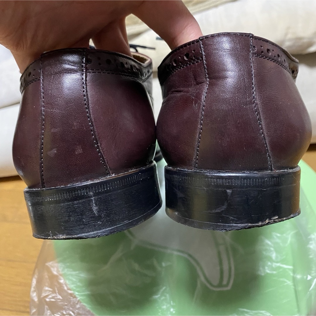 【JP/DAVID】イタリア製 ウイングチップブーツ 革靴 44 メンズの靴/シューズ(ブーツ)の商品写真