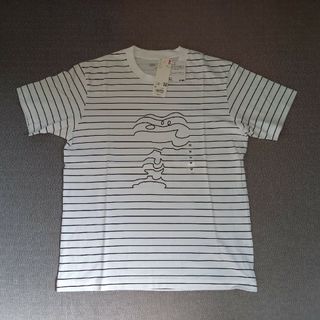 ユニクロ(UNIQLO)の【未使用】ユニクロ スヌーピー 半袖 Tシャツ (ﾎﾜｲﾄ/M)(Tシャツ/カットソー(半袖/袖なし))