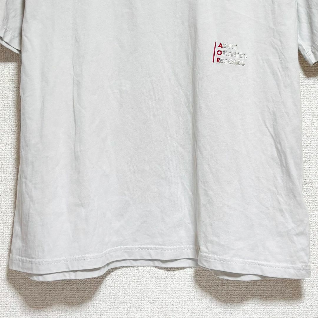 SLY(スライ)のTHROW by SLY スローバイスライ　コラボ　Tシャツ　半袖　グレー　刺繍 レディースのトップス(Tシャツ(半袖/袖なし))の商品写真