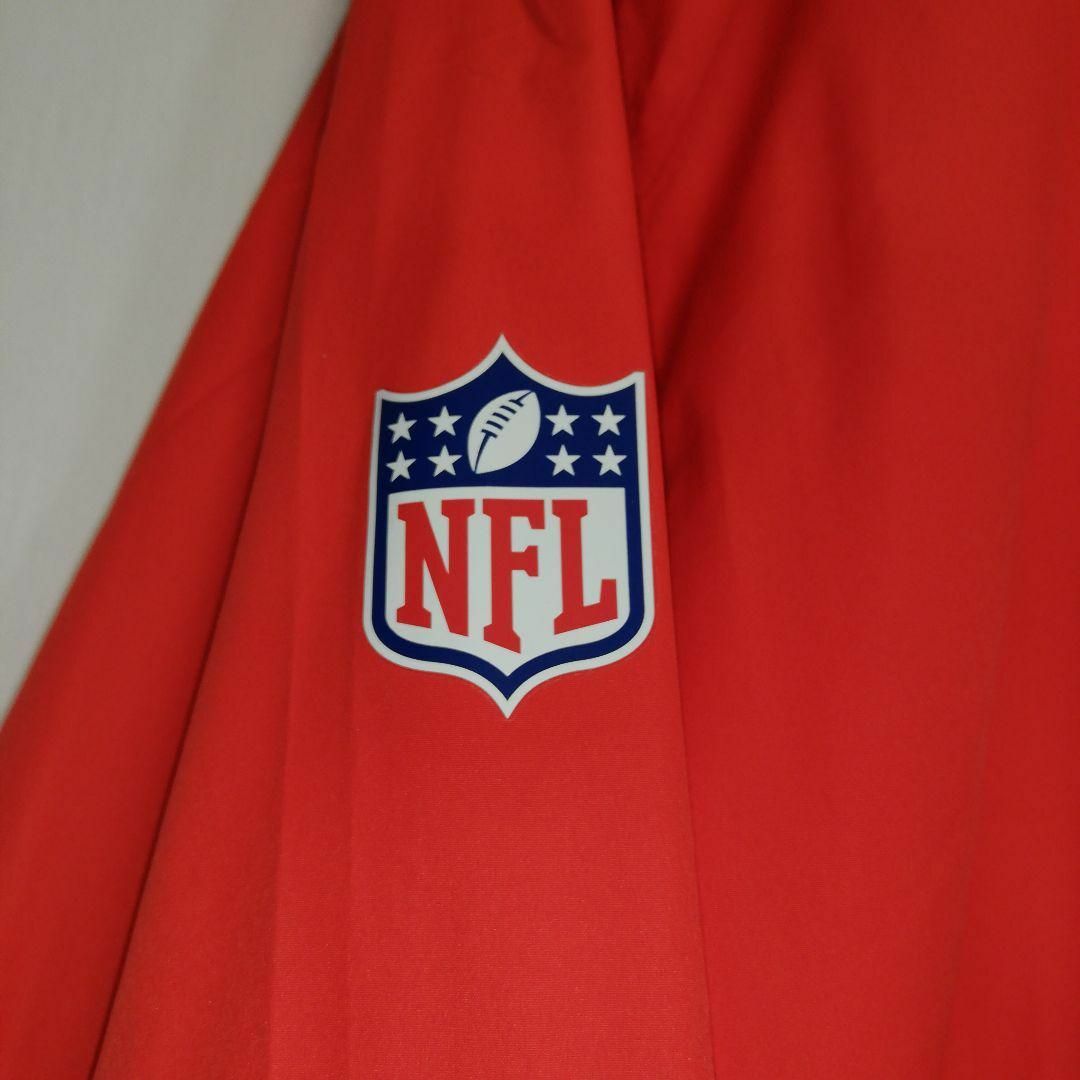 NIKE(ナイキ)のNIKE NFL バッカニアーズ ウインドブレーカー ジャケット ハーフジップ メンズのジャケット/アウター(ナイロンジャケット)の商品写真