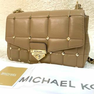 マイケルコース(Michael Kors)の【未使用】　マイケルコース　SOHO ショルダーバッグ　ベージュ　クロスボディ(ショルダーバッグ)