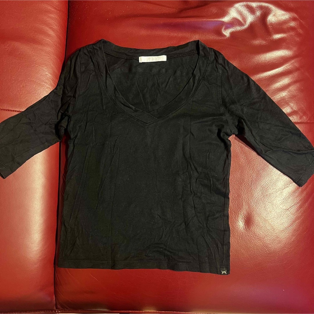roar(ロアー)のroar ロアー レディース 五分袖 tシャツ カットソー サイズ1 クロスガン レディースのトップス(Tシャツ(長袖/七分))の商品写真