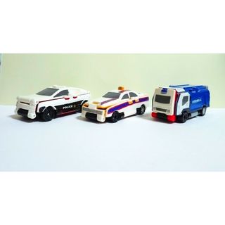 バンダイ(BANDAI)のBANDAI ブーブ マクドナルド ハッピーセット 3台 まとめ売り(ミニカー)