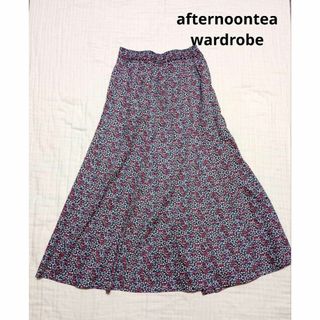 アフタヌーンティー(AfternoonTea)のafternoontea アフタヌーンティー LIBERTY ロングスカート 綿(ロングスカート)