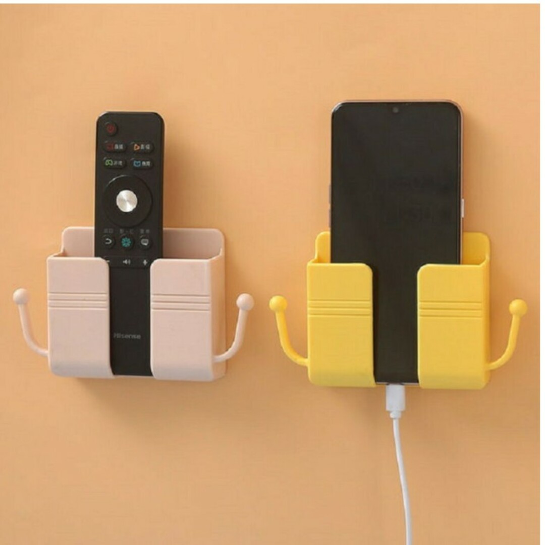 壁掛け　スマートフォン充電ホルダー スマホ/家電/カメラのスマホアクセサリー(その他)の商品写真