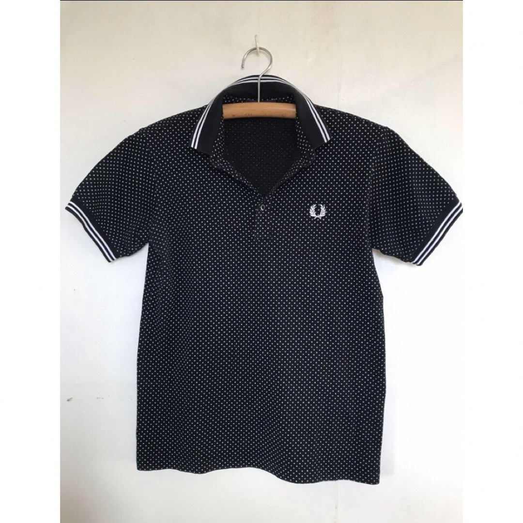 FRED PERRY(フレッドペリー)のフレッドペリー FREDPERRY ポロシャツ レディース メンズ 古着夏服 レディースのトップス(ポロシャツ)の商品写真