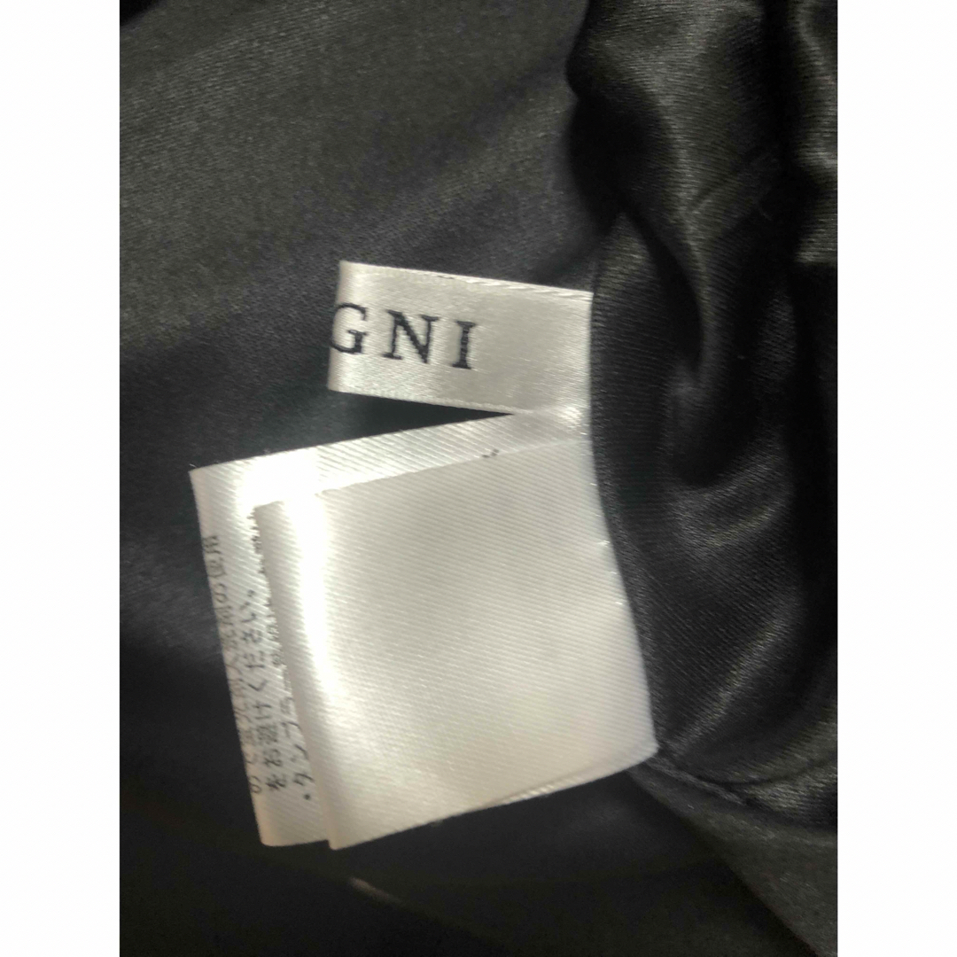 INGNI(イング)のINGNI 花柄ロングスカート フリーサイズ 美品 ブラック フォロー割引あり レディースのスカート(ロングスカート)の商品写真