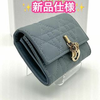 Dior - 鑑定済⭐️ディオール MISS DIOR XSウォレット カナージュ ラムスキン