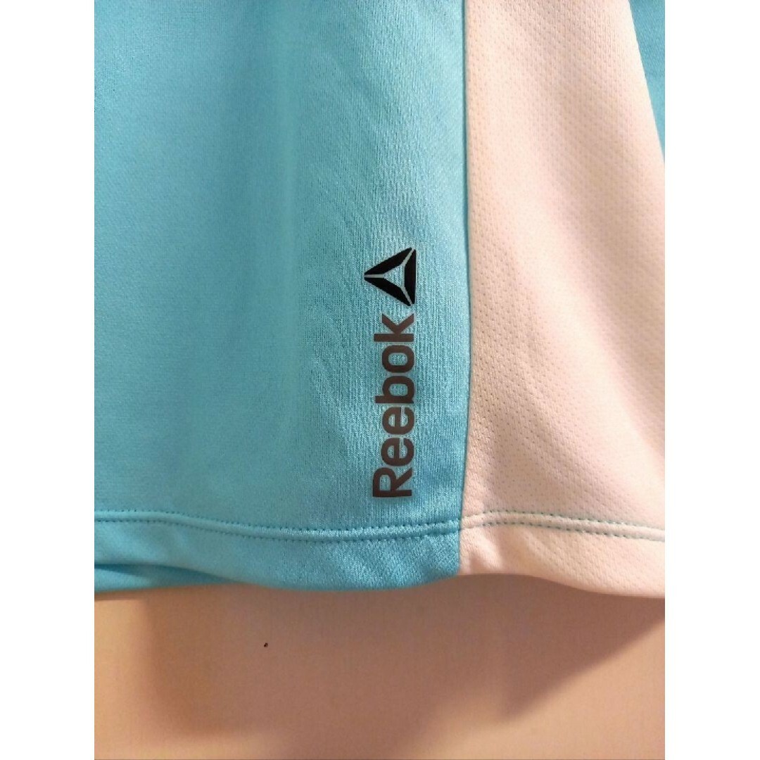 Reebok(リーボック)の【美品】Reebok クルーネックロゴTシャツ レディースのトップス(Tシャツ(長袖/七分))の商品写真