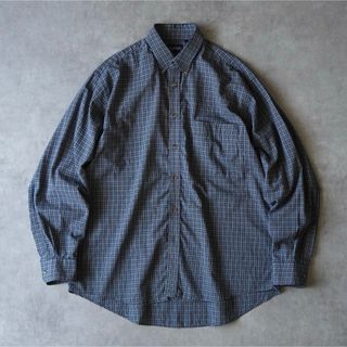 VINTAGE - 90s puritan 長袖 チェックシャツ ボタンダウンシャツ