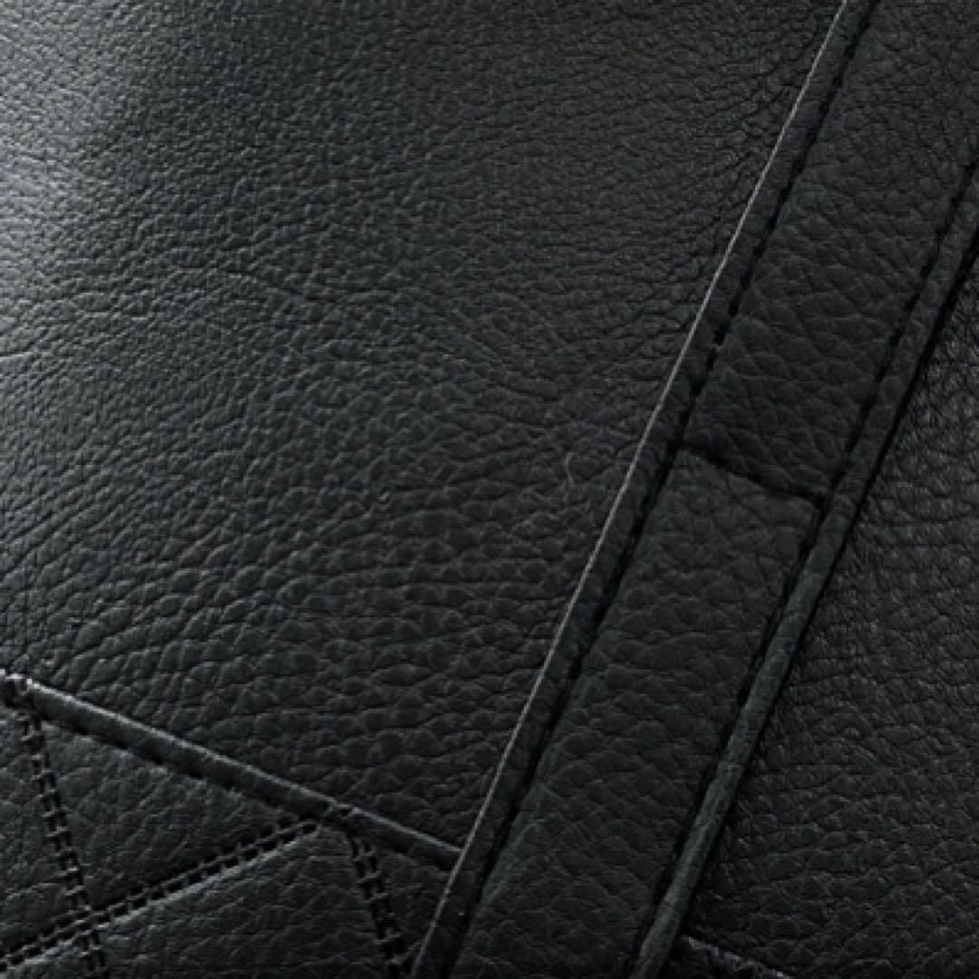 ブラック トートバッグ レザー A4 ビジネスバック おしゃれ 高品質 高級感 レディースのバッグ(トートバッグ)の商品写真