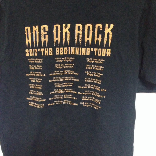 ONE OK ROCK✡ツアーT レディースのトップス(Tシャツ(半袖/袖なし))の商品写真