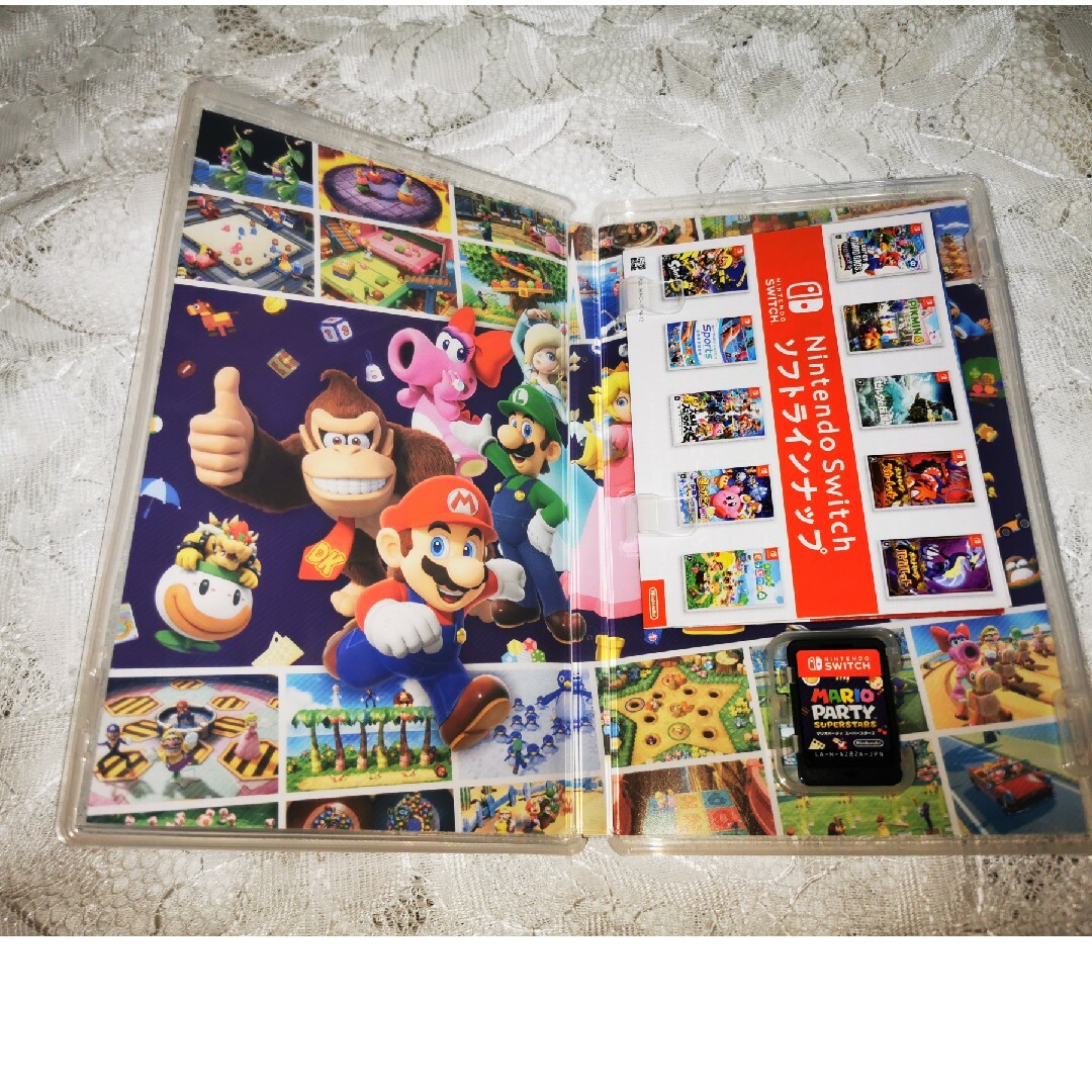 マリオパーティ スーパースターズ2個 エンタメ/ホビーのゲームソフト/ゲーム機本体(家庭用ゲームソフト)の商品写真