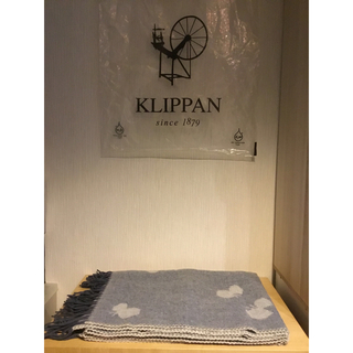 KLIPPAN - ＊【PREMIUM BY KLIPPAN】蝶々　ブランケット　膝掛け〈新品〉＊