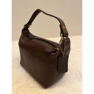 コーチ(COACH)のレア品 オールドコーチ ポーチ ハンドバッグ 茶色 OLD COACH(ポーチ)