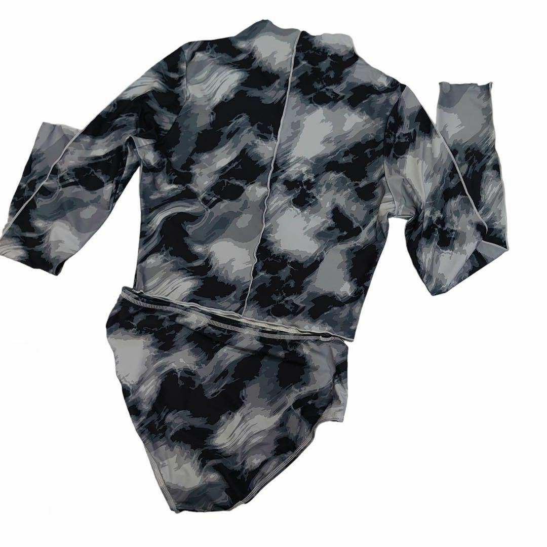 ラッシュガード 水着 紫外線対策 日焼け防止 フィットネス トレーニング M レディースの水着/浴衣(水着)の商品写真