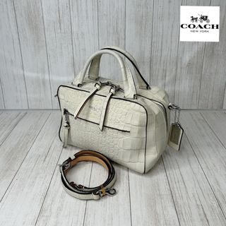 コーチ(COACH)のCOACH コーチ　レザー　2WAY ハンドバッグ　ショルダーバッグ40(ハンドバッグ)