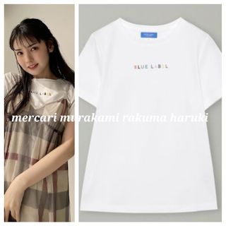 ブルーレーベルクレストブリッジ(BLUE LABEL CRESTBRIDGE)の新作　ブルーレーベルクレストブリッジ　ロゴTシャツ(Tシャツ(半袖/袖なし))