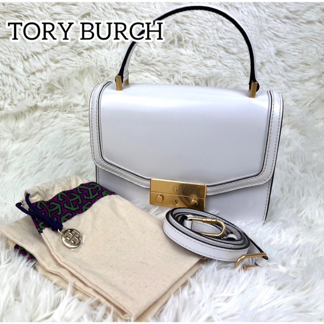 Tory Burch(トリーバーチ)の希少✨極美品　トリーバーチ　ジュリエット　ミニトップハンドル　2way バッグ レディースのバッグ(ショルダーバッグ)の商品写真