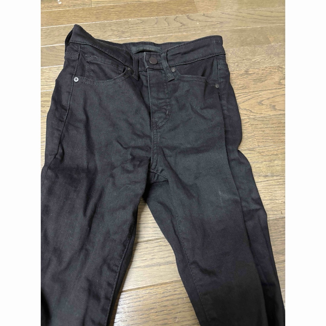 UNIQLO(ユニクロ)のユニクロ レディース パンツ ズボン UNIQLO ブラック w58.5cm レディースのパンツ(チノパン)の商品写真