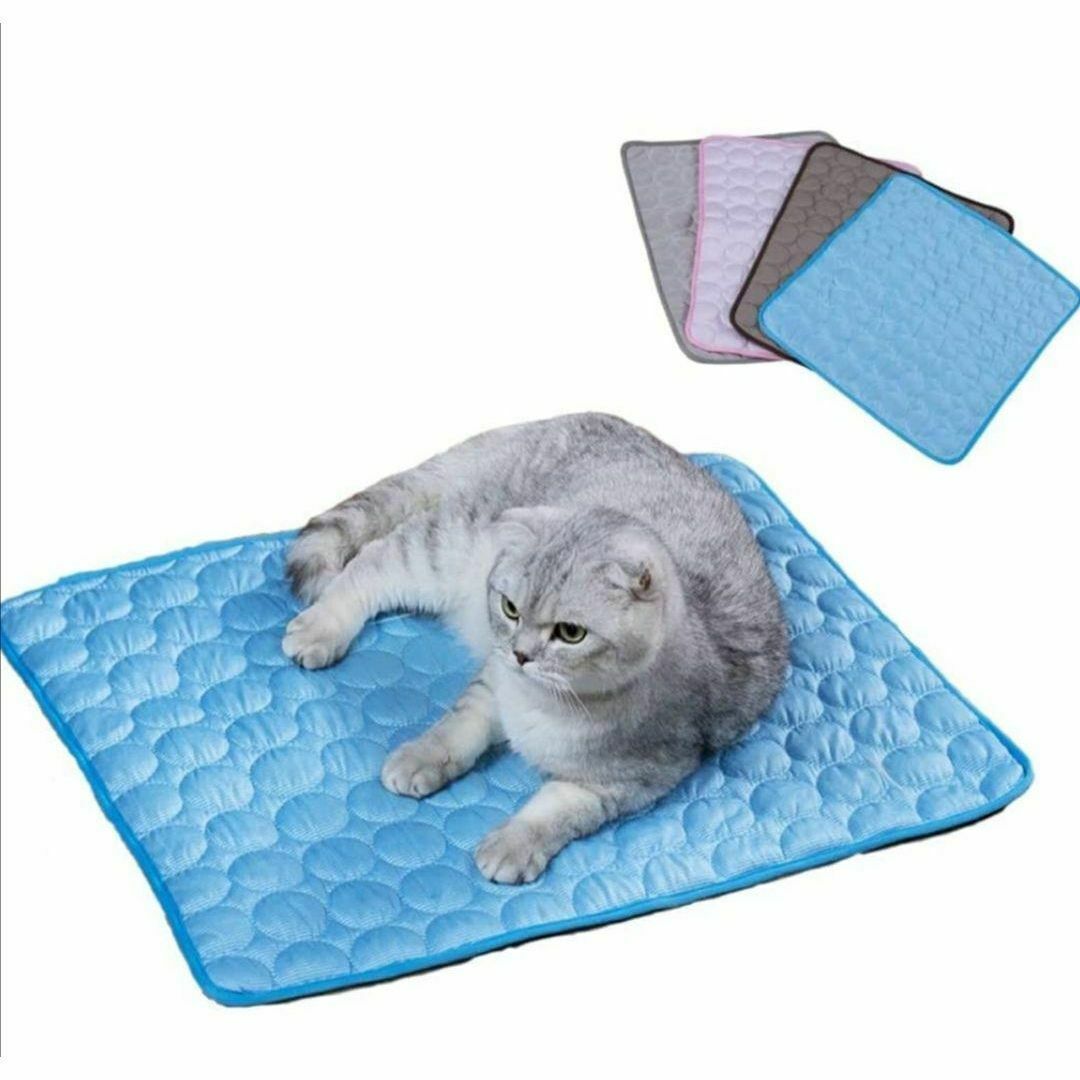 ペットシーツ  犬猫　接触冷感　50×40cm　マットレス　小　洗濯可 ピンク その他のペット用品(猫)の商品写真
