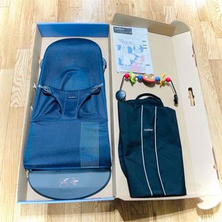 ベビービョルン(BABYBJORN)の《超美品》純正袋＆トーイ＆取説＆箱付き★ベビービョルン バウンサー ブリスエアー(ベビーベッド)