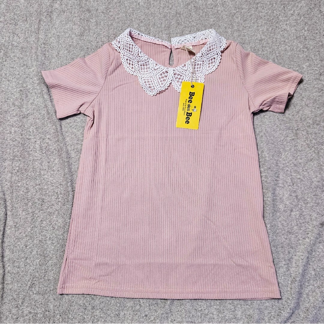 【専用】ビーデスビー　女の子　3枚セット　トップス　140　韓国 キッズ/ベビー/マタニティのキッズ服女の子用(90cm~)(Tシャツ/カットソー)の商品写真