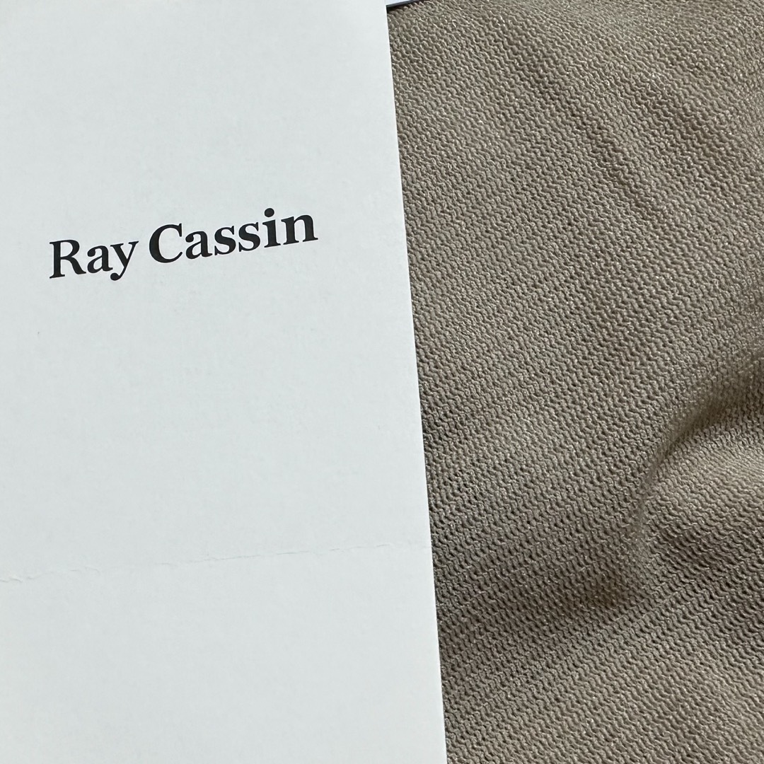 RayCassin(レイカズン)のハイネックロングシャツ　ナイロン生地 レディースのトップス(シャツ/ブラウス(長袖/七分))の商品写真