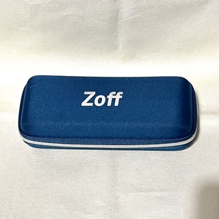 ゾフ(Zoff)の新品　ゾフ　眼鏡ケース　Zoff ソフトケース　眼鏡　青(サングラス/メガネ)