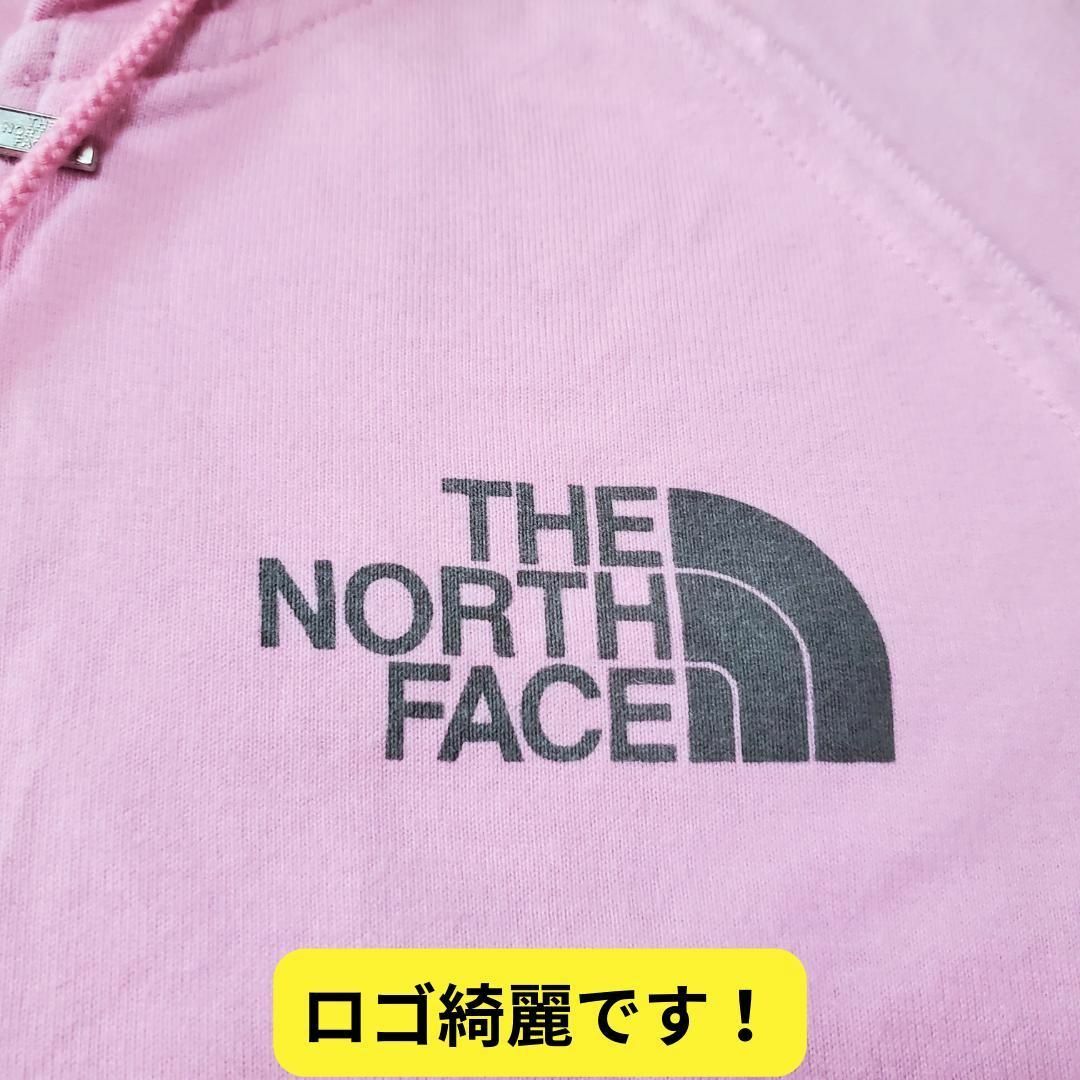 THE NORTH FACE(ザノースフェイス)の美品　ノースフェイス　スコッグフーディー　ピンク　スウェット　茶タグ レディースのトップス(パーカー)の商品写真