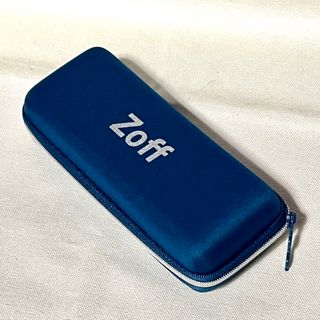 Zoff - 新品　Zoff 眼鏡ケース　ゾフ　ソフトケース　青　眼鏡