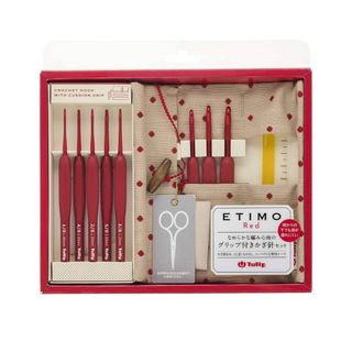 【チューリップ】ETIMO Red(エティモレッド) かぎ針セット 赤(その他)